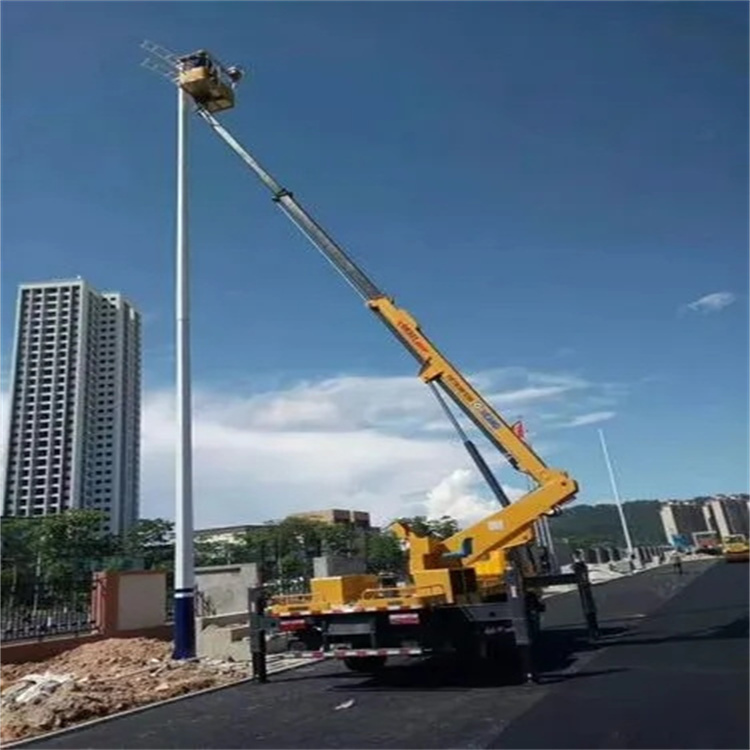 唐山古冶维修路灯的曲臂升降车出租