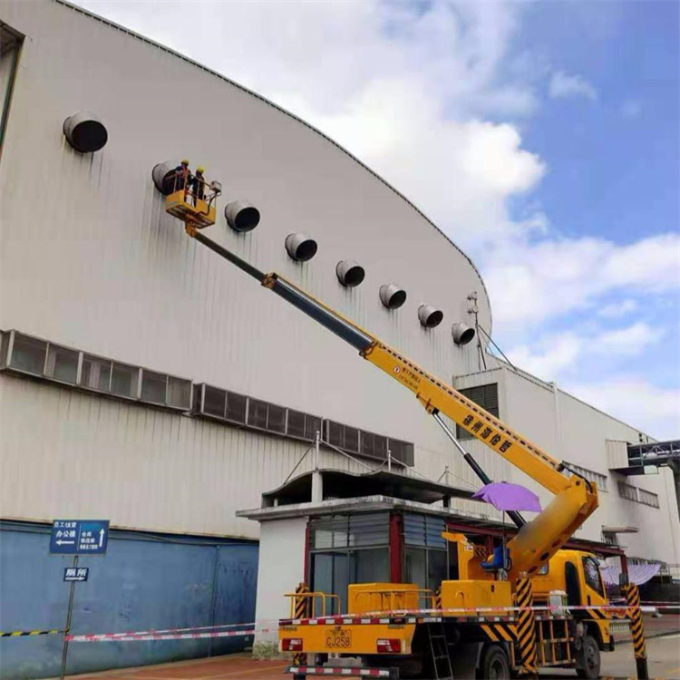 唐山古冶高空作业车出租服务：专业广告牌安装解决方案